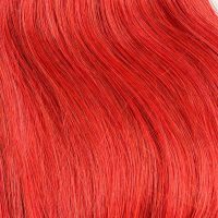 Clips Hair - #Red - 70cm - Rakt - 100g
