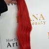 Clips Hair - #Red - 50cm - Rakt - 100g