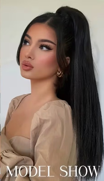 Ponytail - #1 - 50cm - Rakt - 100g