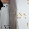Pony Tail - #Silver - 60cm - Rakt - 100g