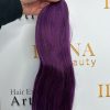 Clips Hair - #purple - 50cm - Rakt - 100g