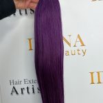 Clips Hair - #Purple - 70cm - Rakt - 100g