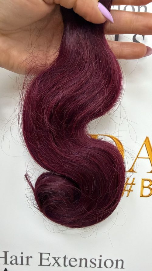 Tape Hair - #99j - 30cm - Wavy - 100g
