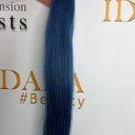 Nail Hair - #blue - 40cm - Rakt - 50g