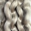 Nail Hair - #silver - 50cm - Curly - 80g