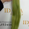 Tape Hair - #Green - 50cm - Rakt - 50g