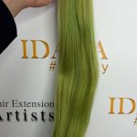 Tape Hair - #Green - 50cm - Rakt - 50g