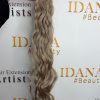 Tape Hair - #silver - 70cm - Curly - 100g