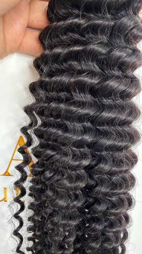 Clips Hair - #1 - 40cm - Curly - 100g