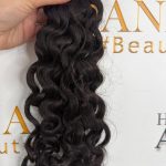 Clips Hair - #1b - 40cm - Curly - 100g