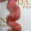 Tape Hair - #pink - 50cm - Wavy - 100g