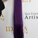 Tape Hair - #purple - 50cm - Rakt - 100g