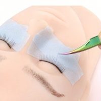 Fransforlangning blue tejp lashextensions