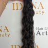 Nail Hair - #1b - 70cm - Curly - 40g